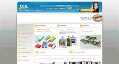 Desktop Screenshot of ecp-objets.com